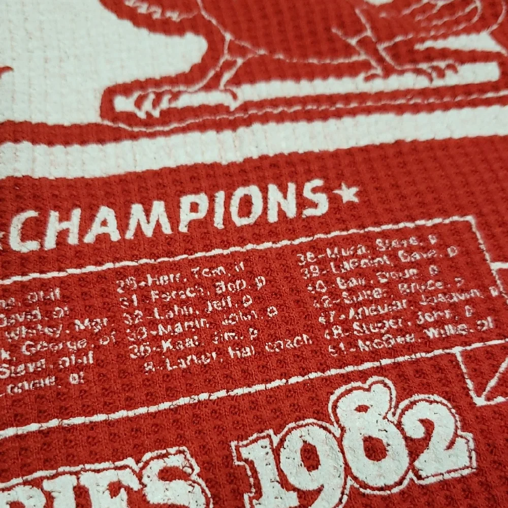 Vintage St. Louis Cardinals Red Long Sleeve Shirt Collectible Baseball_4